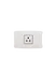 white electrical sockets and switches